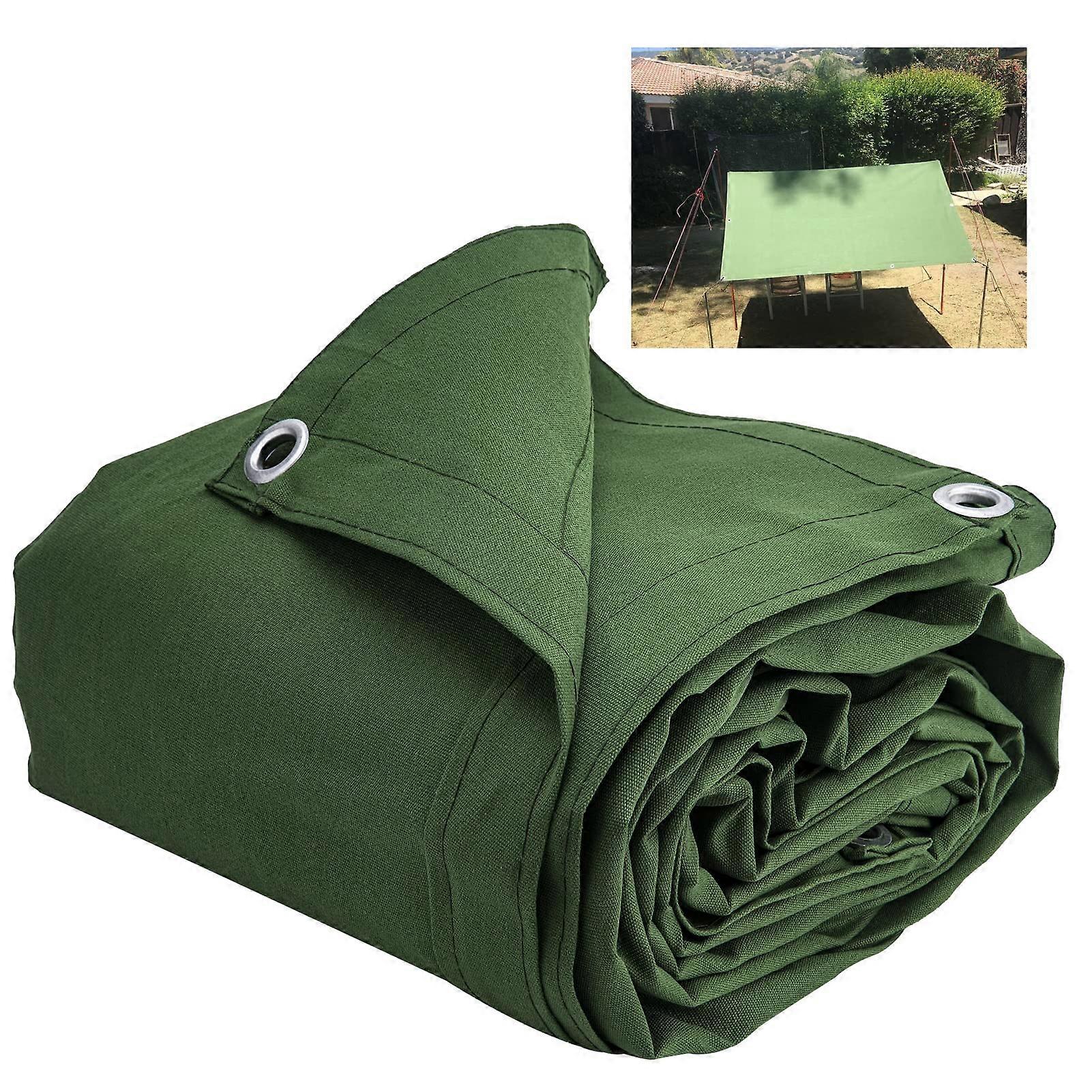 Tarps 10x12, 24 Mil Thick,, UV and Tear Resistant, with Grommets and Reinforced Edges, Thick tarp