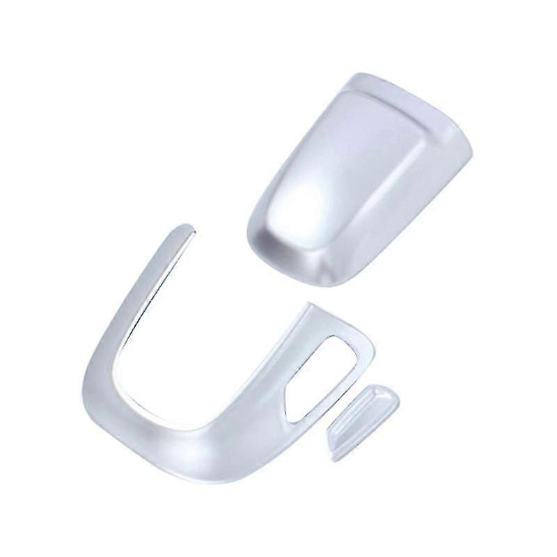Car Front Seat Headrest Trim Cover for C Class W206 2022+ (Silver)