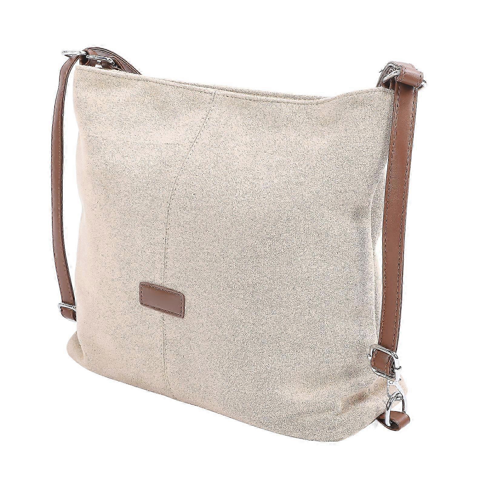 حقيبة كتف عتيقة سعة كبيرة للنساء - حقيبة ظهر متعددة الأغراض للكمبيوتر المحمول مدرسة مكتب السفر