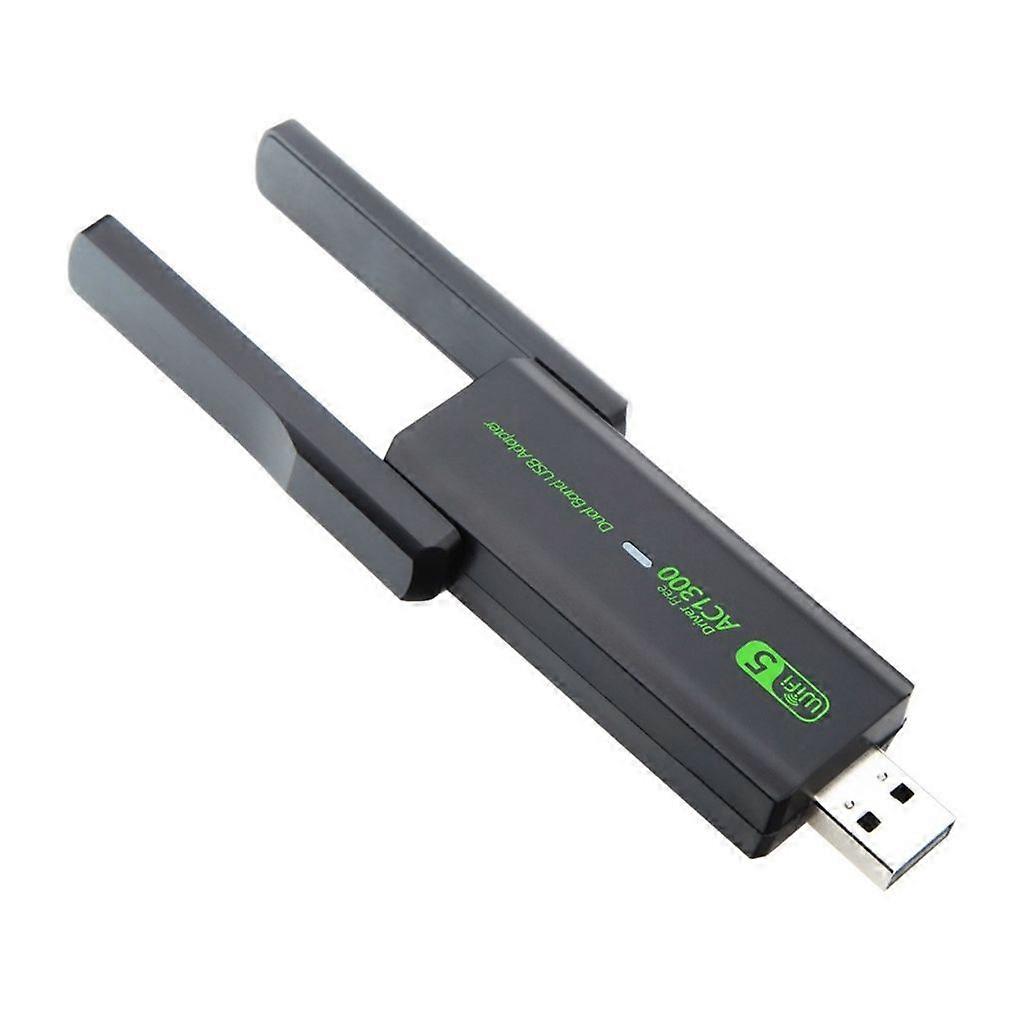USB-WLAN-Adapter 1300 Mbit / s WiFi-Dongles USB-Doppelbänder 5 GHz / 2,4 GHz drahtlos