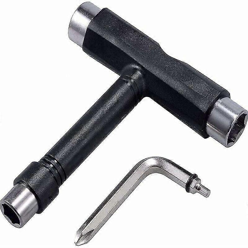 Professional Skateboard Repair and Maintenance Kit Featuring an Upgraded T-Shape Tool and Phillips Screwdriver