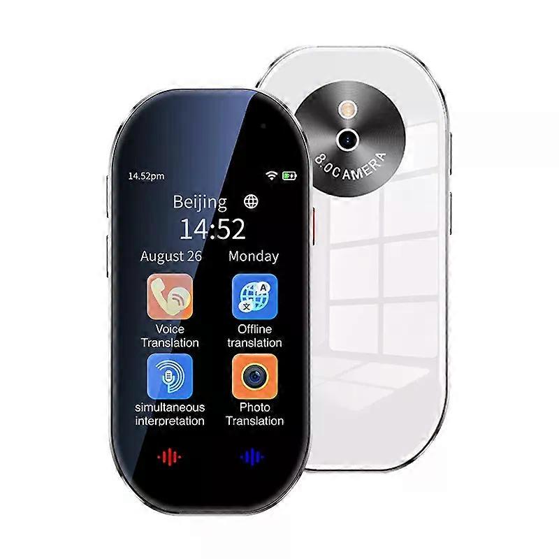 con Portable D6 Smart Translation Cantonese Offline Online Wifi Real-time Intelligent Instant Translator For Foreign Travel