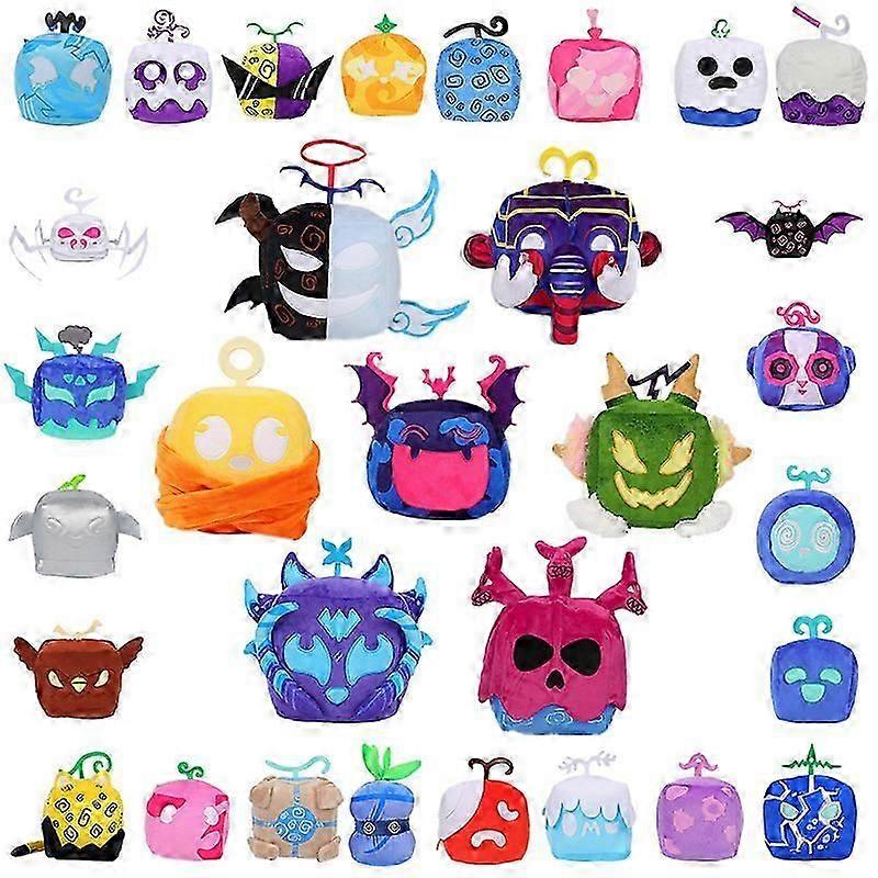 Blox Fruits Plush Toys Game Peripheral Props Doll BZSM