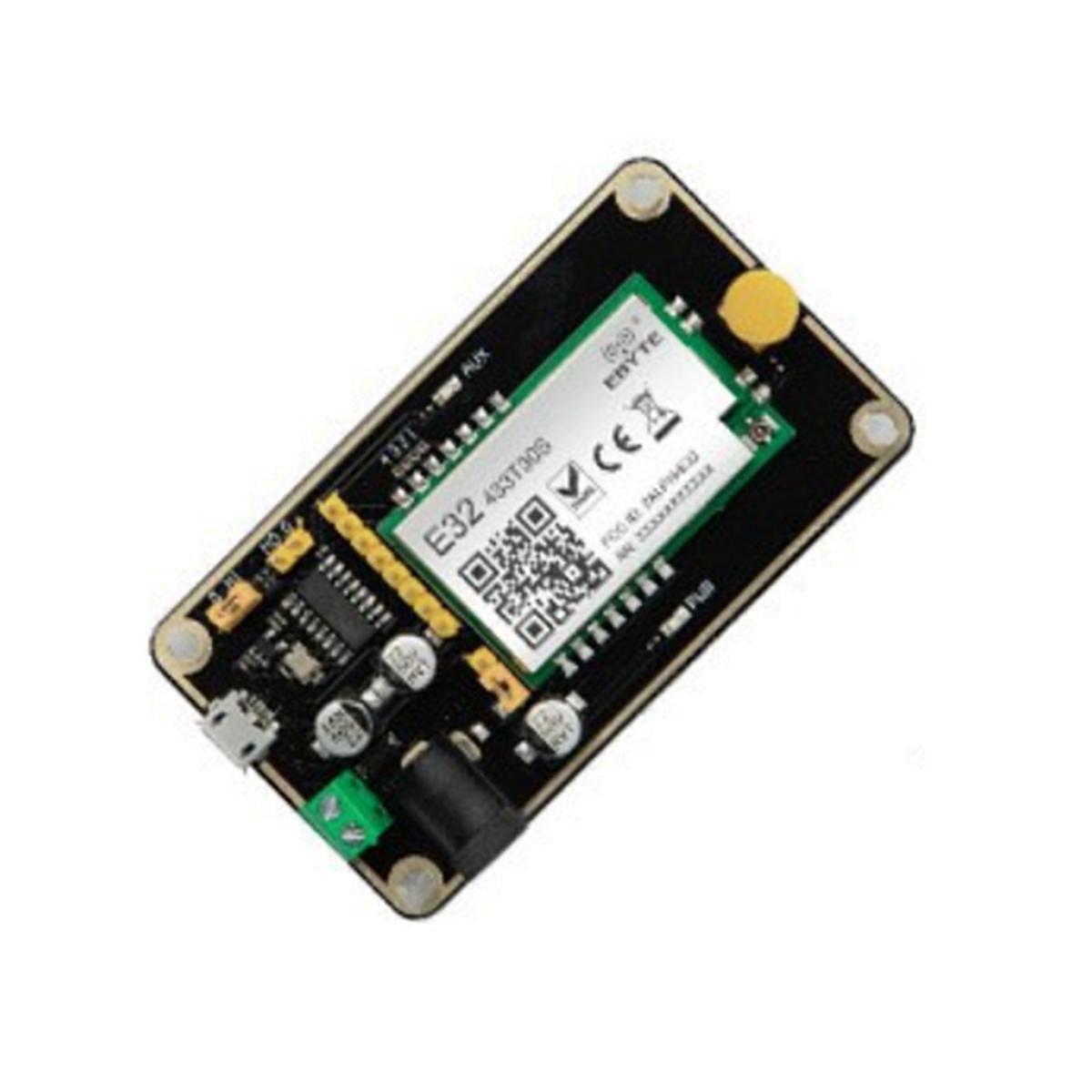 433MHz 3.0dBi LoRa IOT Transmitter Receiver Test Board E32-433TBH-01 with E32-433T30S Module Antenna USB Cable