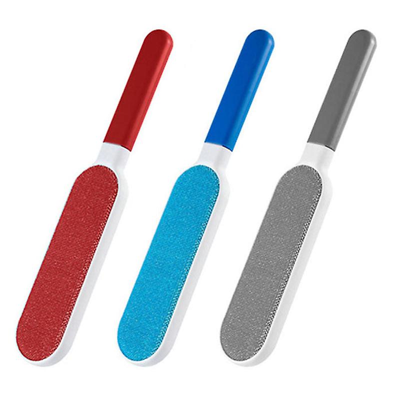 Portable Manual Lint Remover Brush Two-side Anti-static Pet Hair Remover