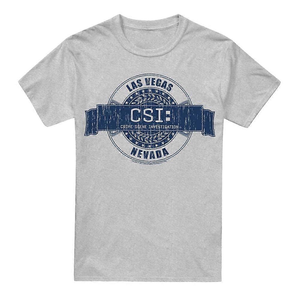 CSI Férfi Vegas Badge póló