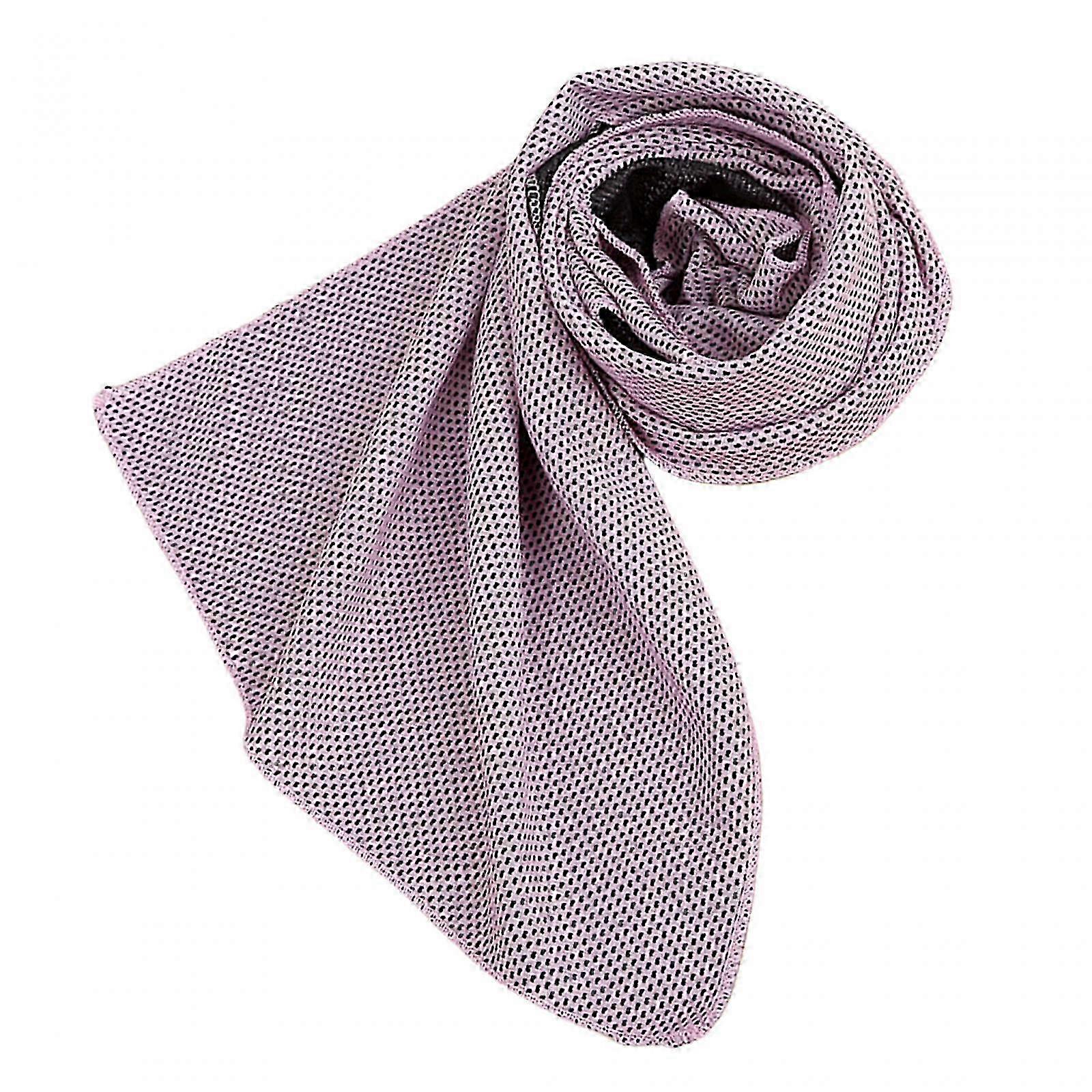 Jäähdytyspyyhkeet Viileät pyyhkeet Instant Cooling Relief Imukykyiset pyyhkeet-väri: vaaleanpunainen