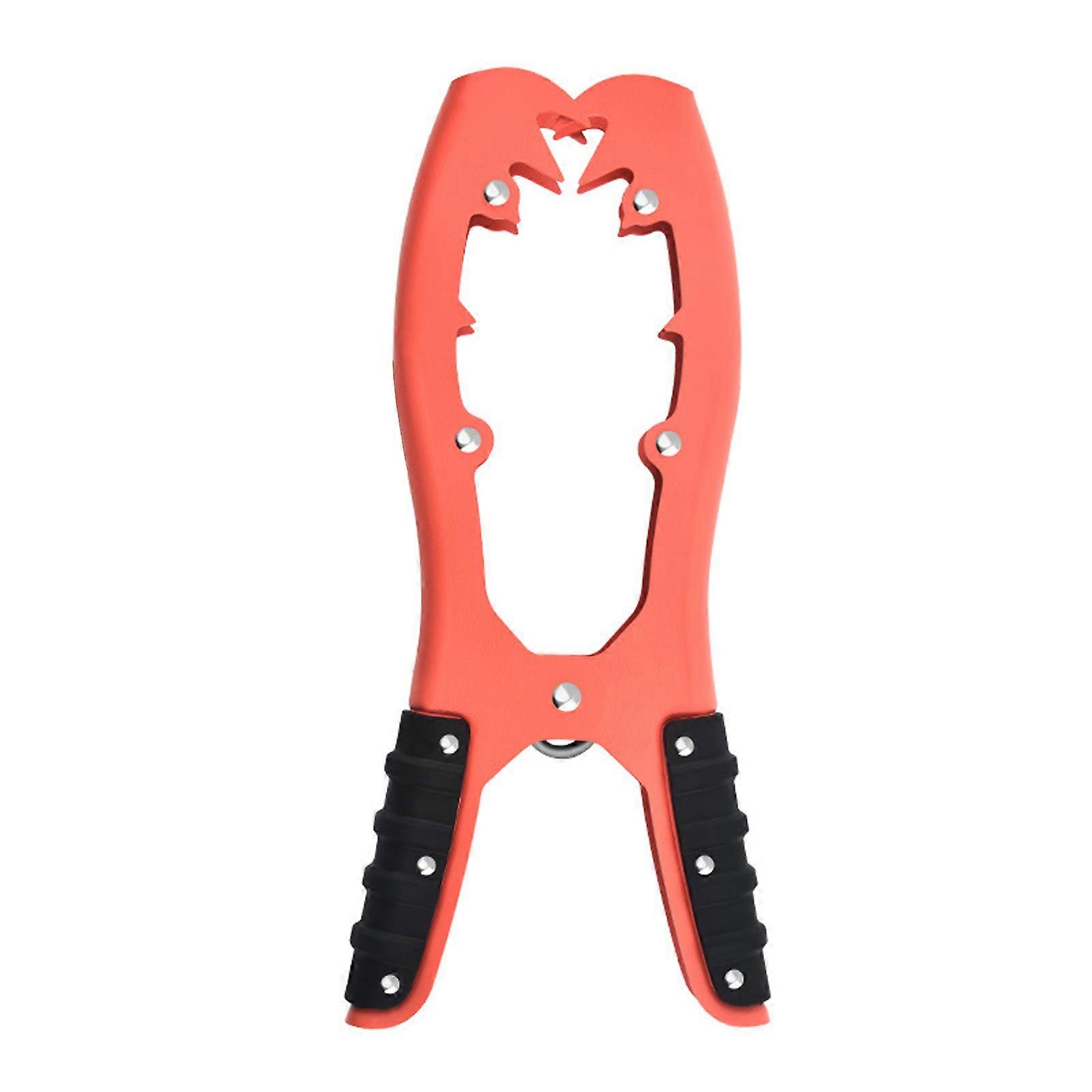 Orange Boat Anchor Brush Clip Holder Durable Plastic Lightweight Easy to Use Securely Fixes Canoe Kayak or Boat in Seconds Perfect for Horizontal Anch