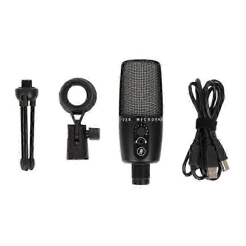 Professional Usb Microphone Type-c For Recording Pc Computer Chat Singing