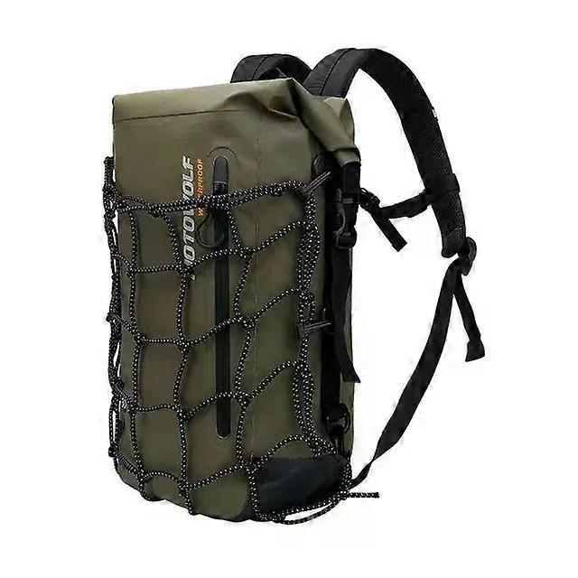 Motorcycle Bag Multifunction Tail Bag Waterproof Bag Motorcycle Backpack With Reflective Motorcycle Helmet Mesh