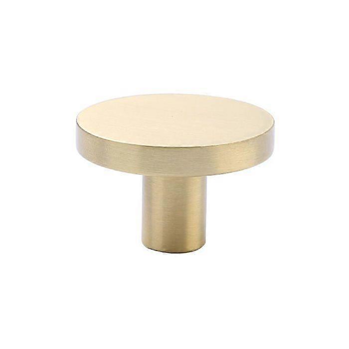 8PCS Furniture Knobs Brass Cabinet Handles Knob 30x20mm Drawer Handle Round Pull Knobs Door Knobs with 25mm Screws