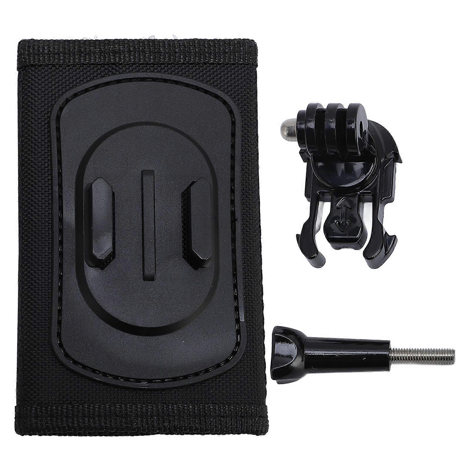 Adjustable Backpack Shoulder Strap Camera Mount - Anti-Slip, 360° Shooting Flexibility