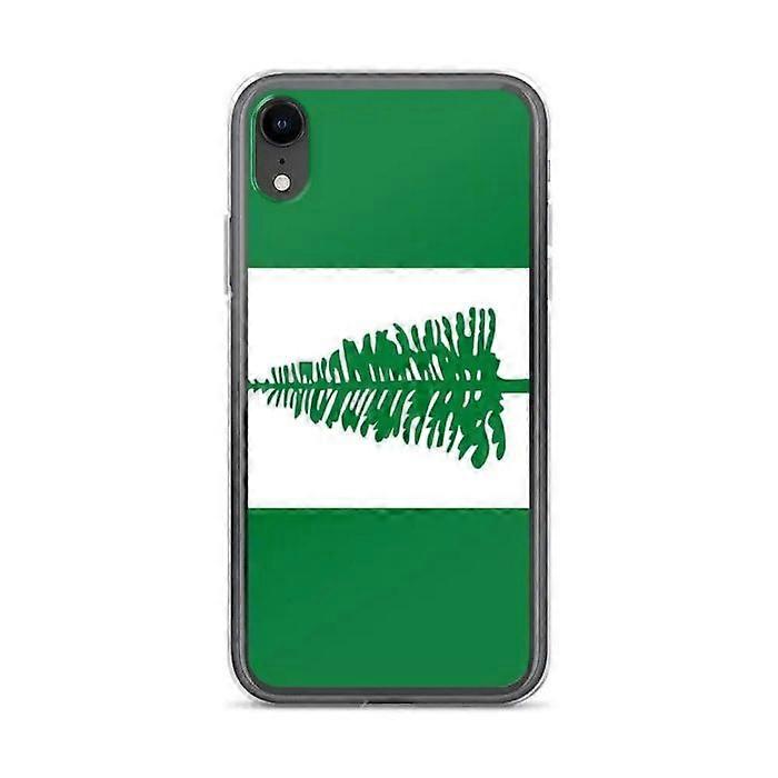 iPhone Case - Norfolk Island Flag - XR Model - Soft - Multicolor - Vertical