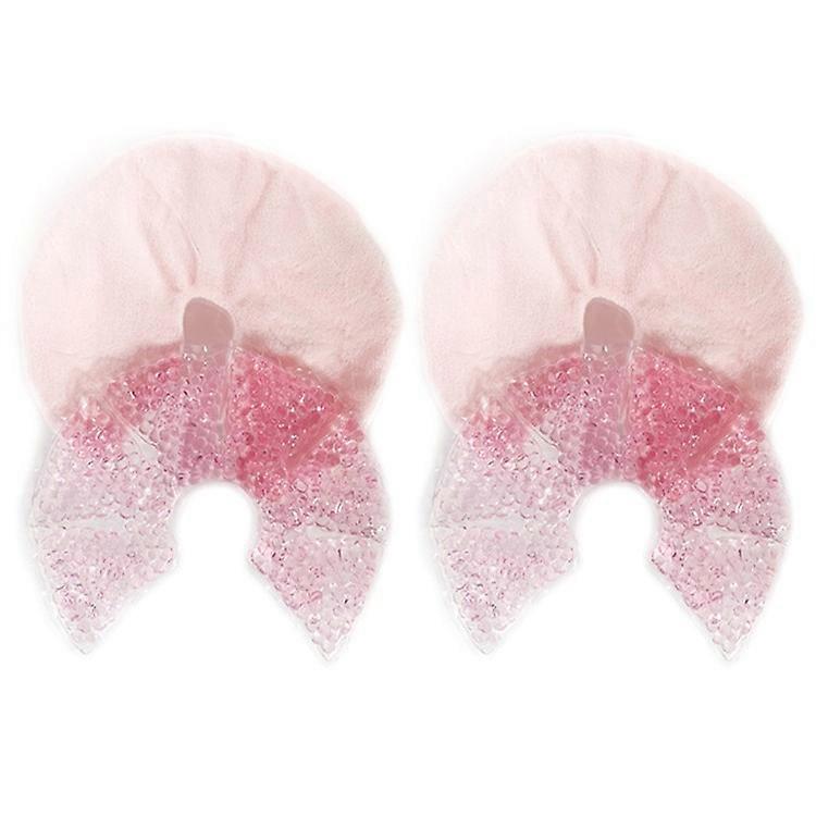 2 Sets Reusable Breast Therapy Pads Hot Cold Compress Care Pads for Breastfeeding Engorgement Relief