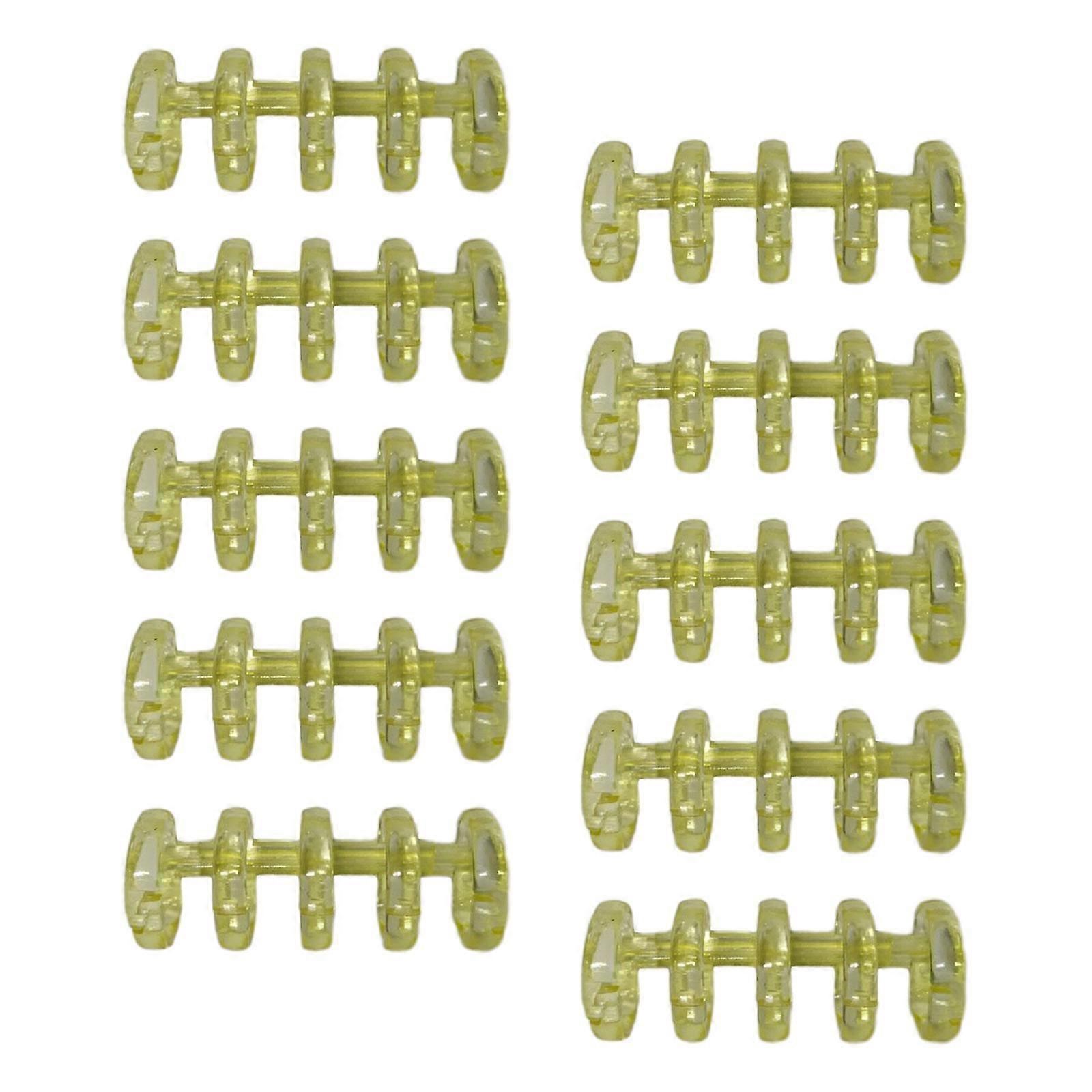 10 stk løse blad bindemiddel ringe løse blad bog ringe holdbare spiral cirkler ringe