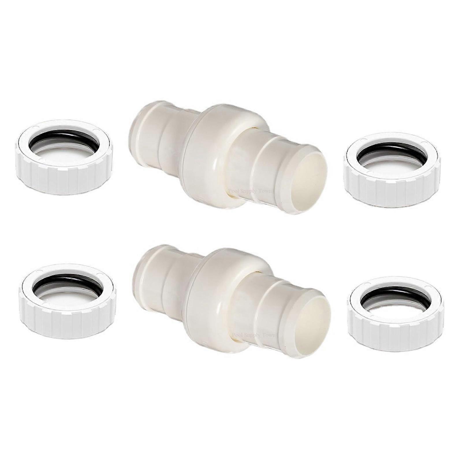 2 Sets Pool Cleaner Hose Swivel 9-100-3002 Hose Nut Combo Replacement Kits for Zodiac 360 Pool Cleaner Hose Replacement