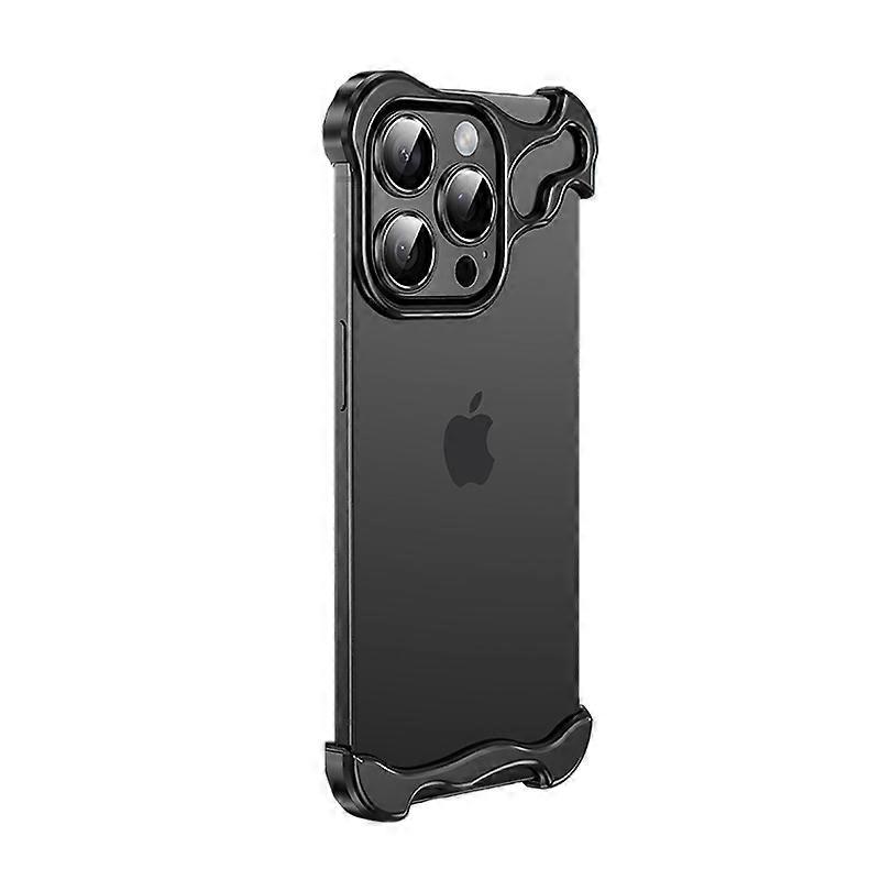 INF Unikt metallramsskal + linsskydd för iPhone 13