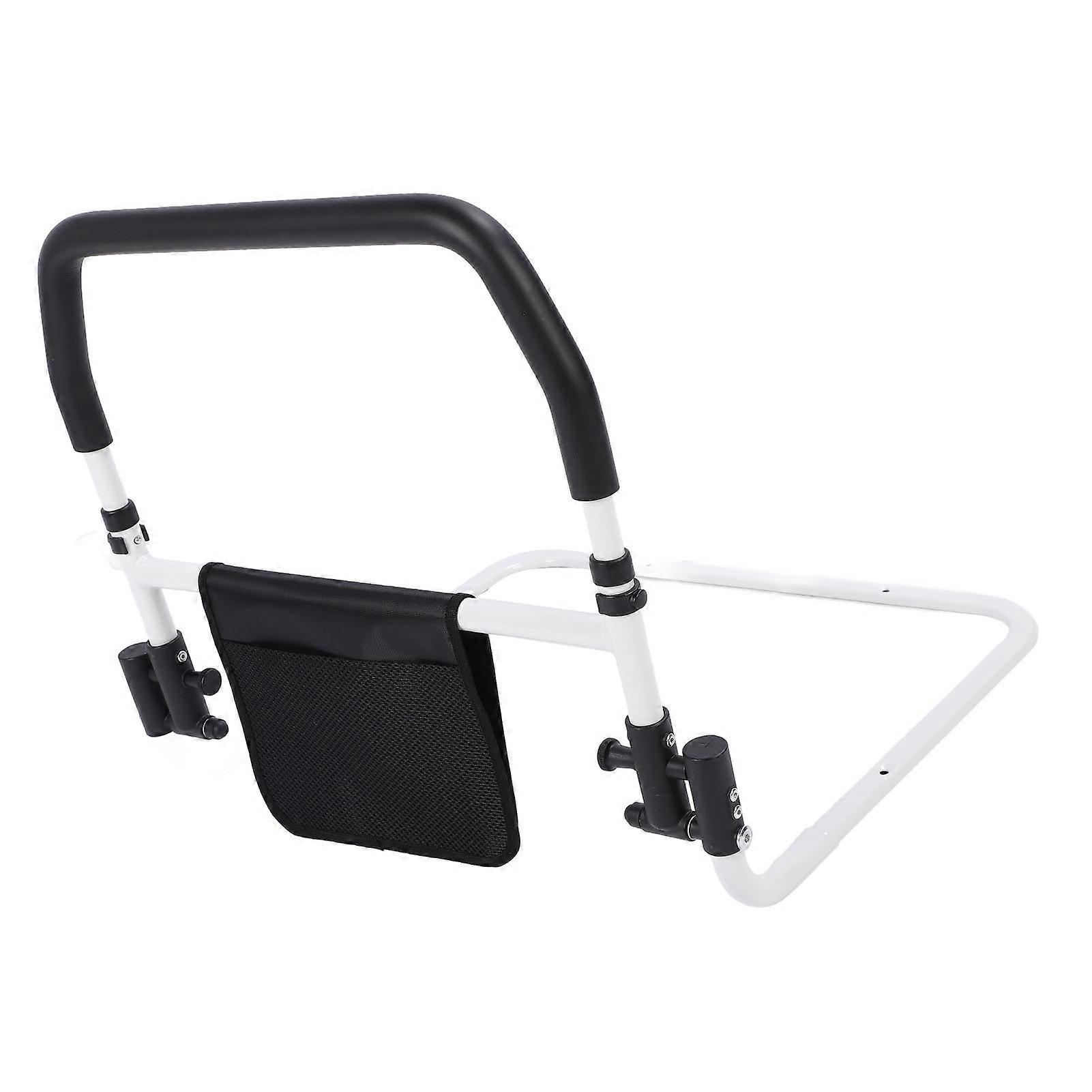 高齢者用ベッドレール180度折りたたみ人間工学に基づいたパンチなし安全ベッドアシストグラブバーキングクイーンフルツインベッド用