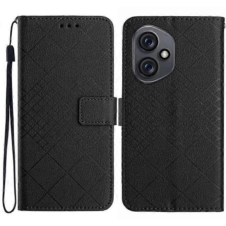 متوافق مع Honor 400 5G (عالمي) حافظة محفظة بصمة جلد PU غطاء هاتف فليب فوليو