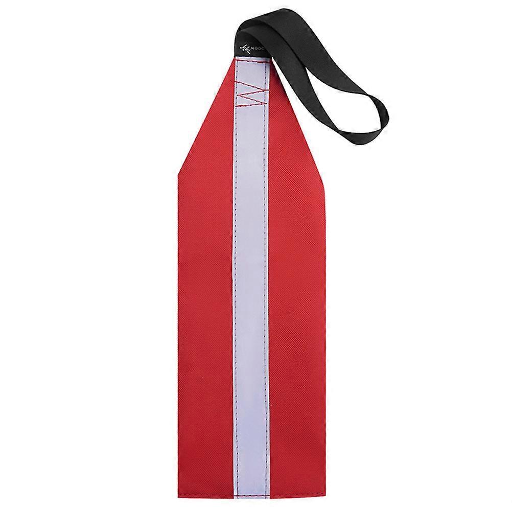Durable Kayak Towing Flag with Reflective Strip – Highly Visible Safety Warning Indicator for Canoes and Kayaks Boating Accessories