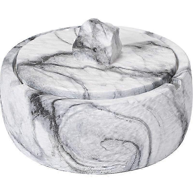 2025 Ceramic Ashtray with Lid,Windproof Ashtrays for Home