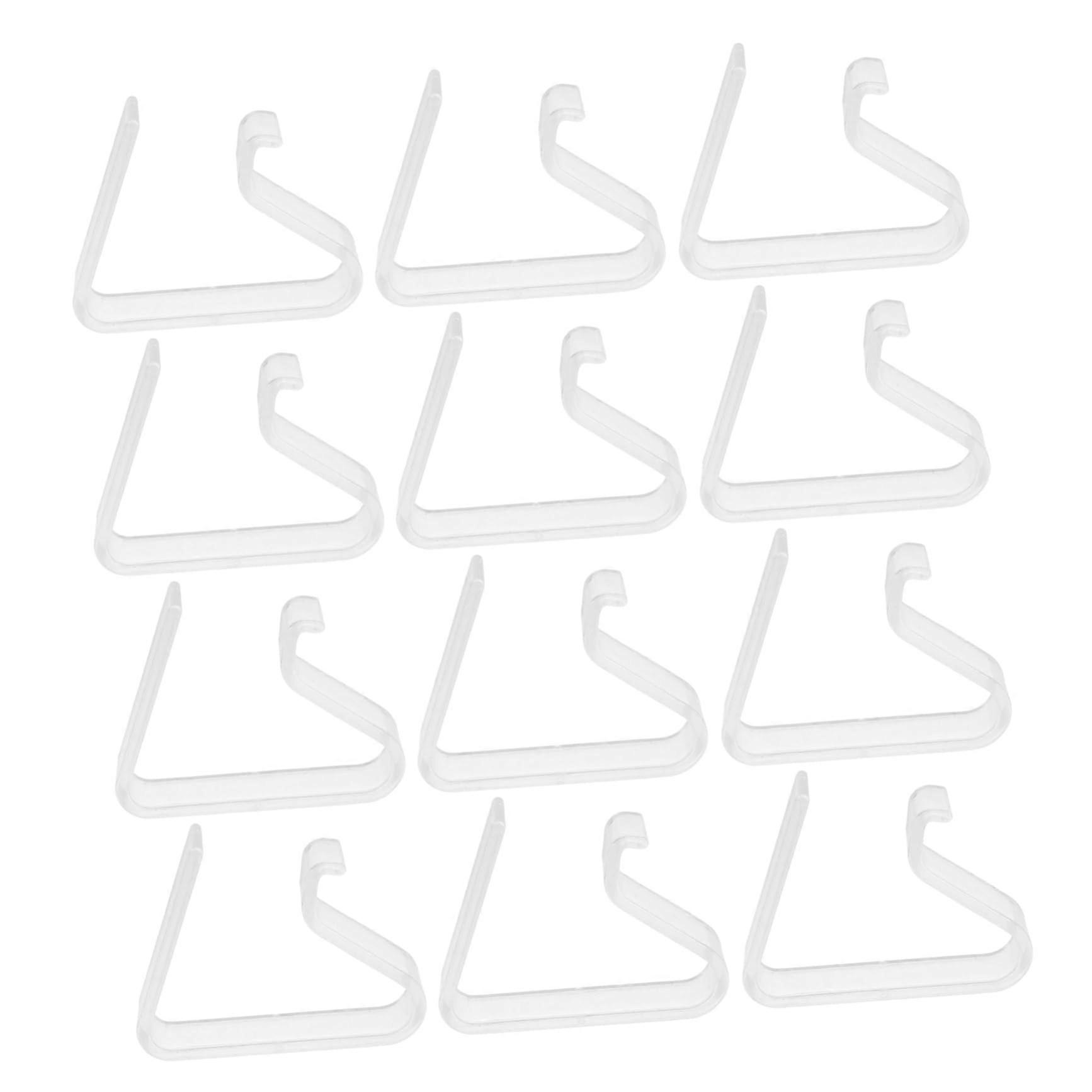 Tablecloth Clips Pack Of 12 Windproof Plastic Tablecloth Holder Clips For Tablecloths Compatible With Standard Tables