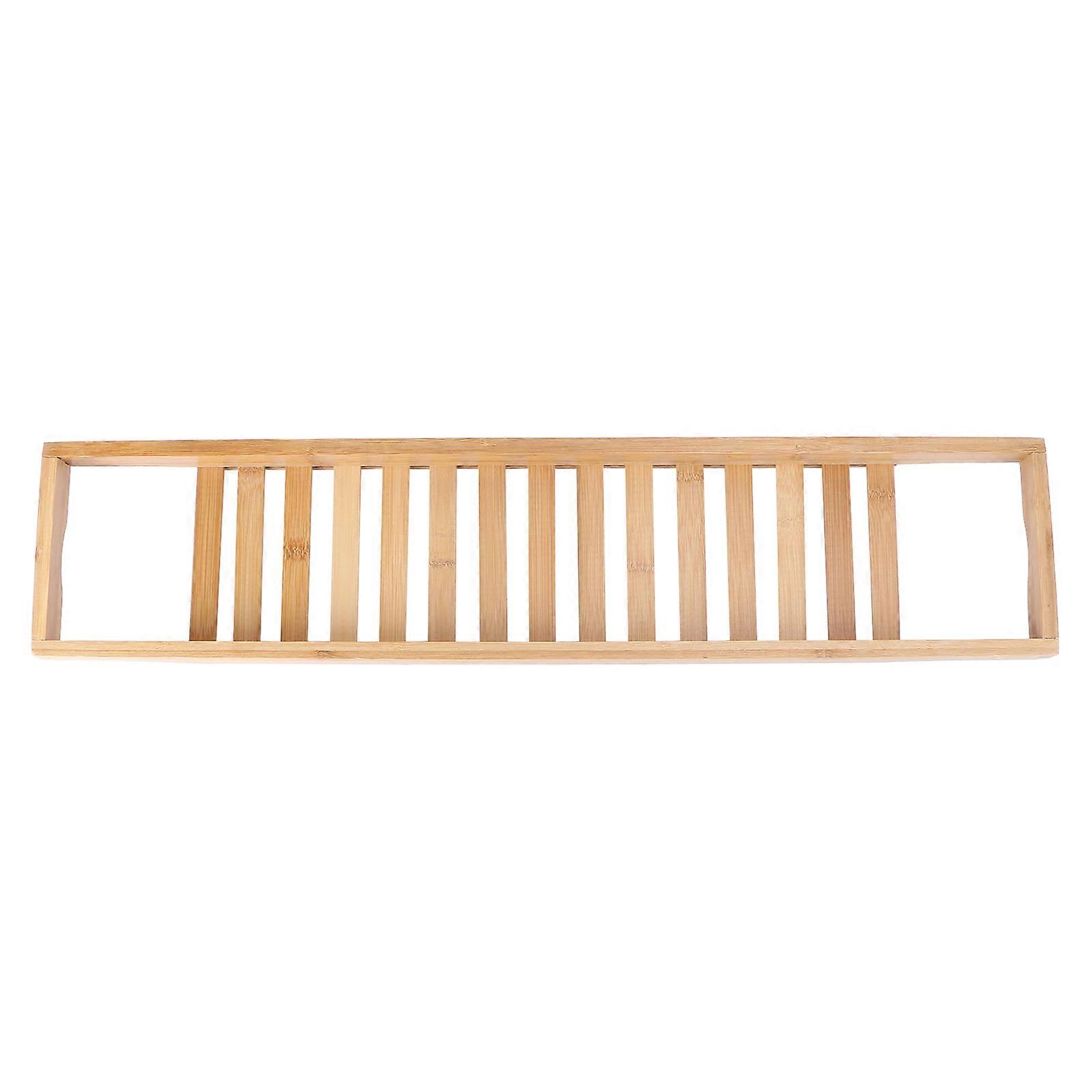 Bath Tray Bamboo, Ergonomic Stand for Enhancing Your Bath Time Experience