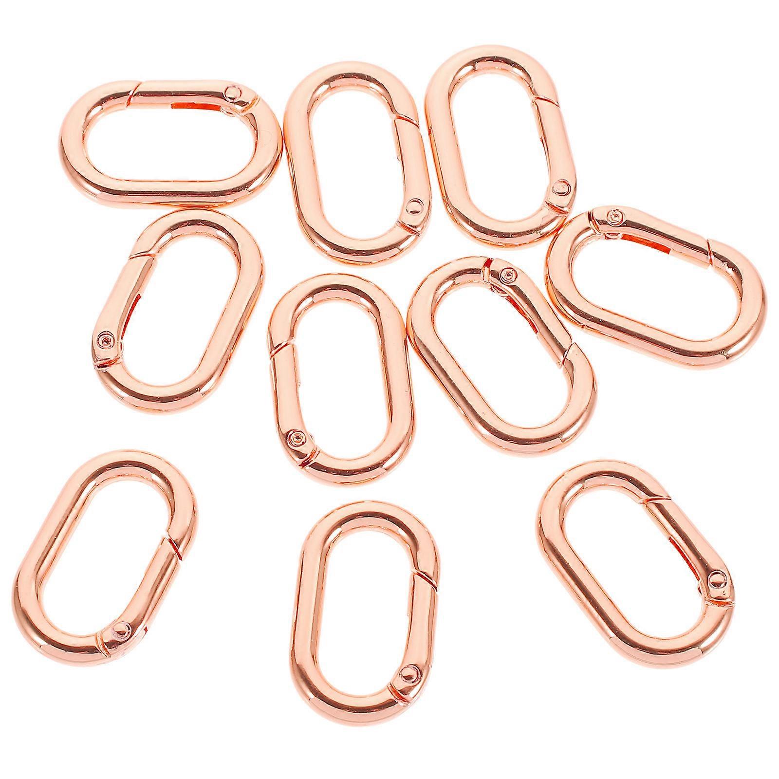 Practical Spring Clasp Hooks Suitable for Handbags and Keychains, Corrosion Resistant
