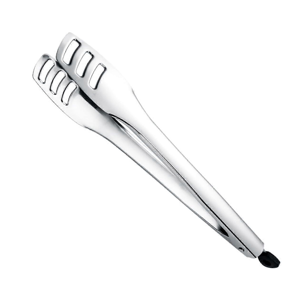 1 Piece Bread Clamp Food Tongs for Grill BBQ Large Multifunctional for Meat for Parties and Buffets Easy to Clean and Healthy