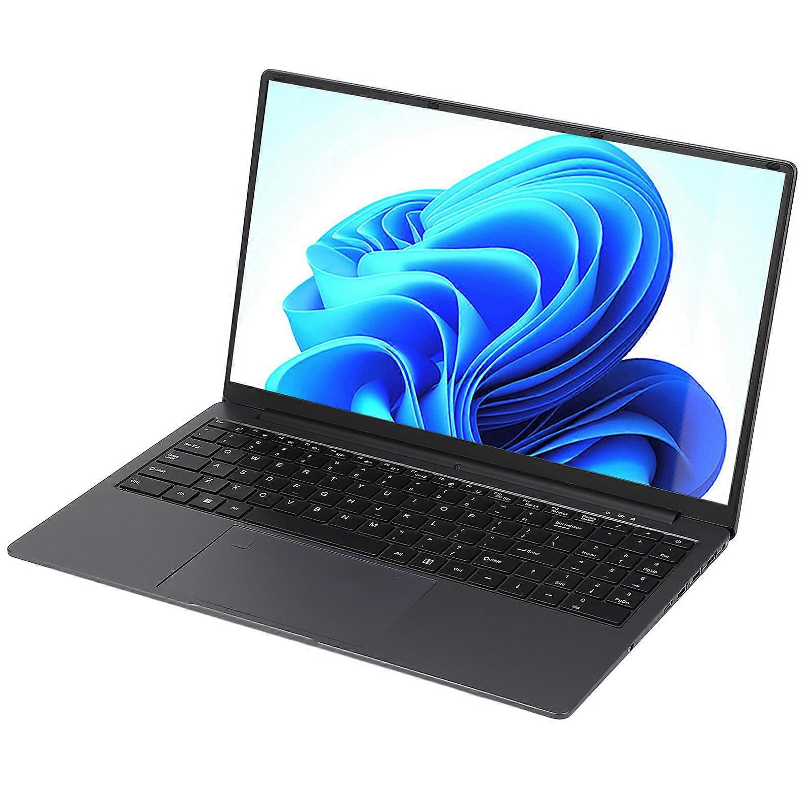 15.6 Inch Laptop for Win 10 11 Notebook Computer with Fingerprint Reader