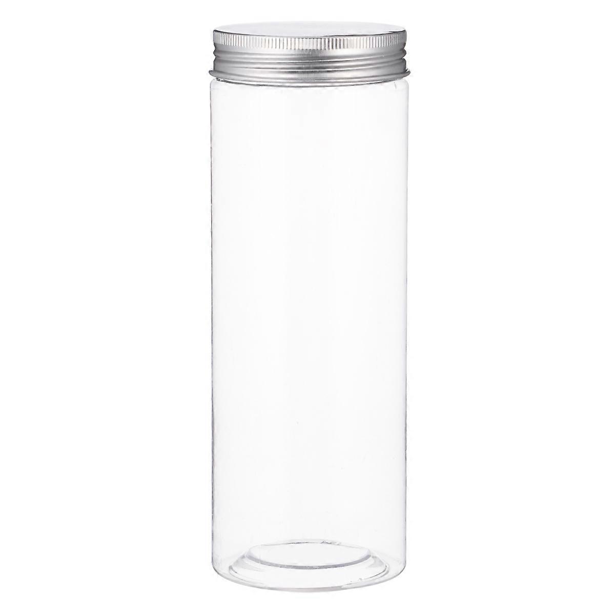Dried Fruit Jar Transparent Sealed Storage Jar for Home Kitchen 18x6.5x6.5cm Simple Design Moisture Protection 10Pcs