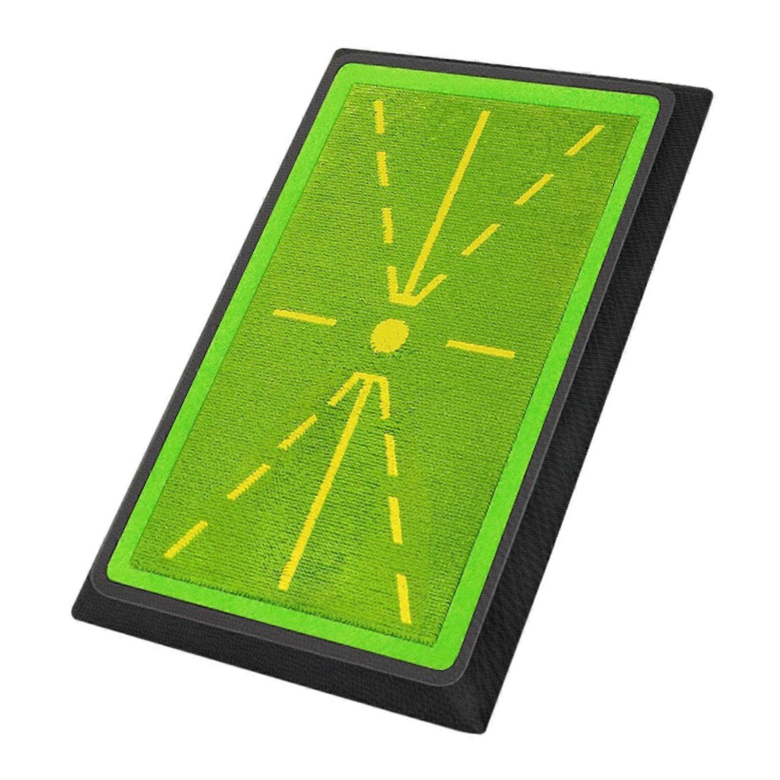 Golf Practice Swing Mat For Home Indoor Use, Durable Synthetic Turf Surface, Non-Slip Rubber Base, Compact Size