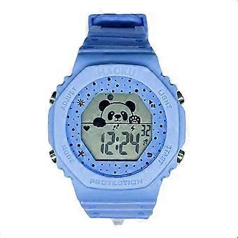Paar Student Elektronisch Horloge met Panda Design, Simplistische Stijl voor Tieners - 2 Pack