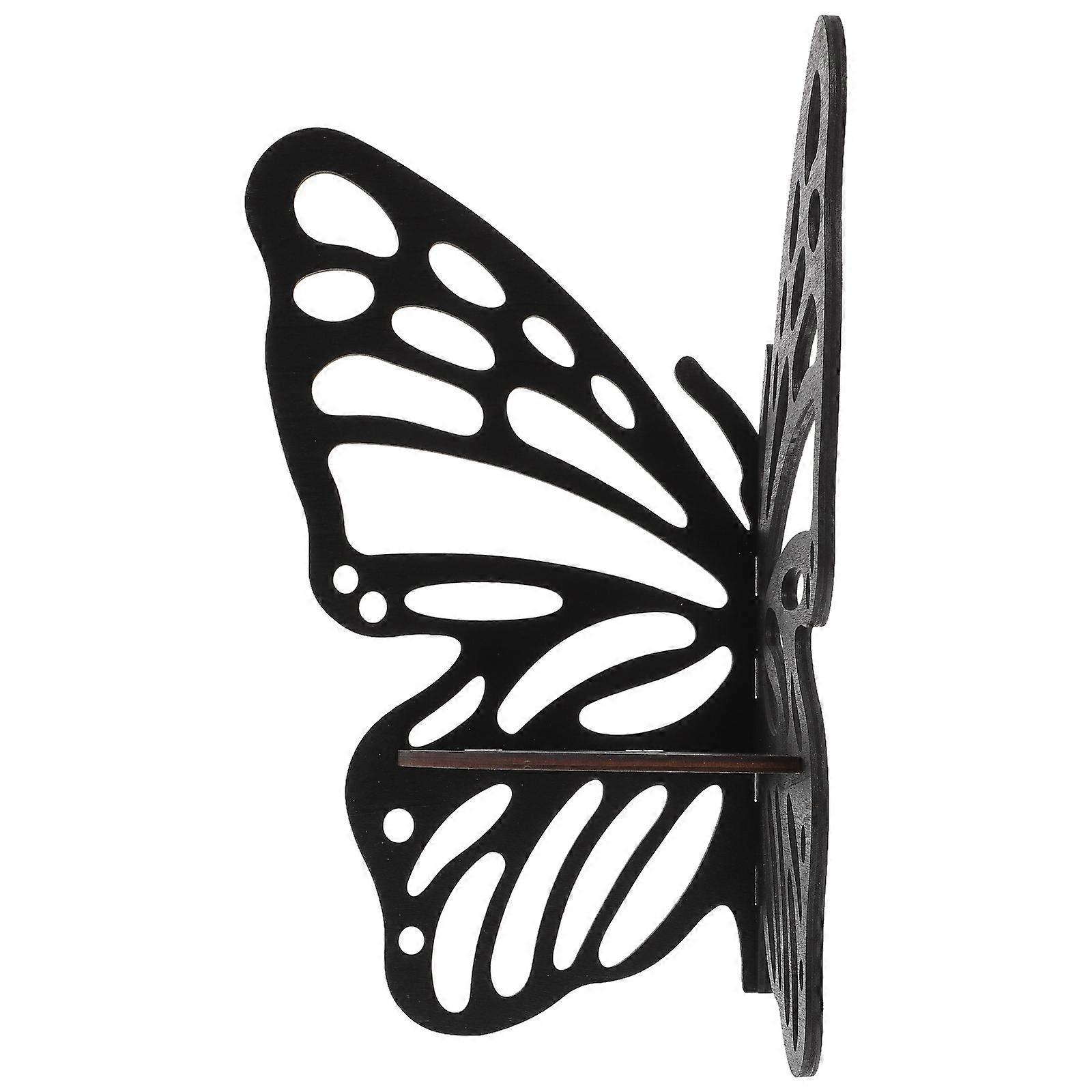 Butterfly Wall Shelf For Crystals Display Decor Items Decor 1Set