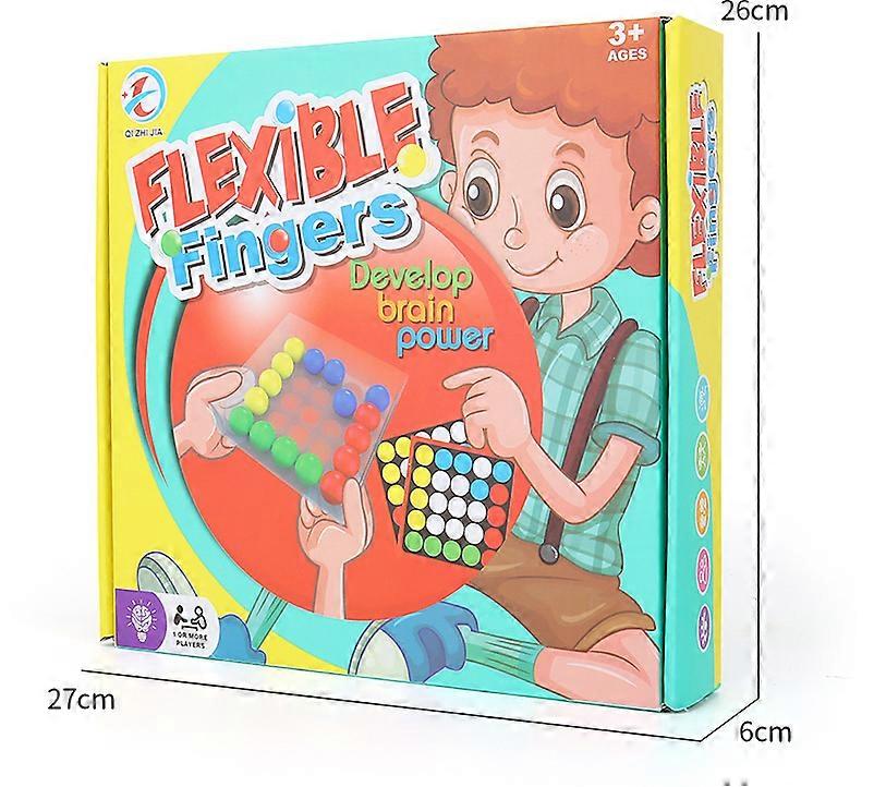 1 piece educational toy fun palm treasure flexible finger chess board parent-child interactive card tabletop game set