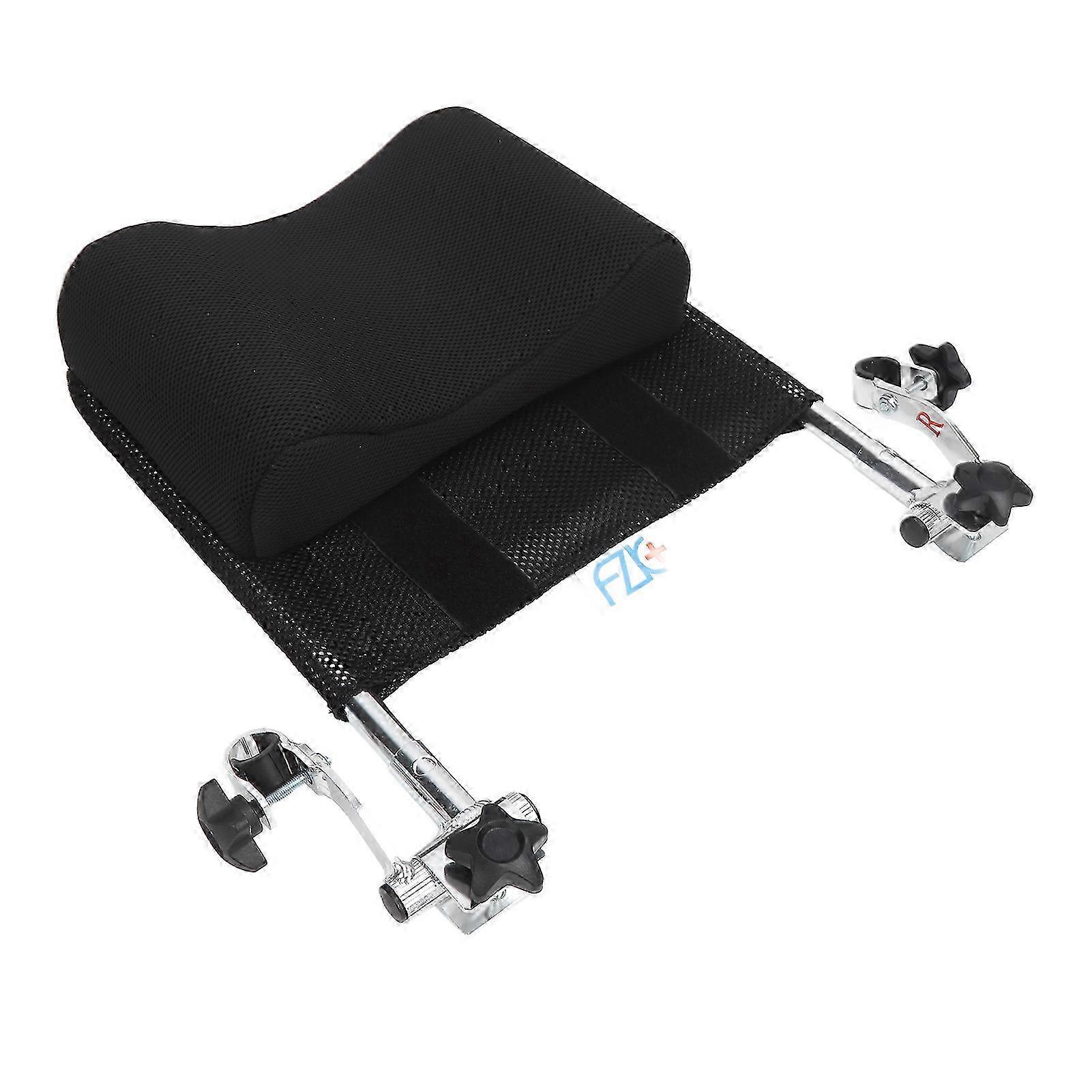 Adjustable Breathable Wheelchair Headrest with Neck Support Pillow for Elderly Posture Care