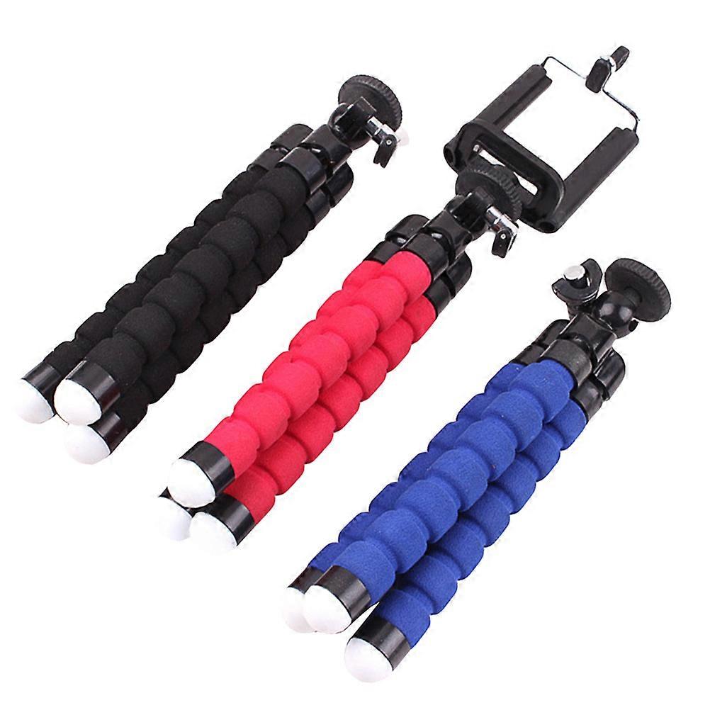 Phone Tripods Flexible Positioning Stable Camera Stand Black 3Pcs