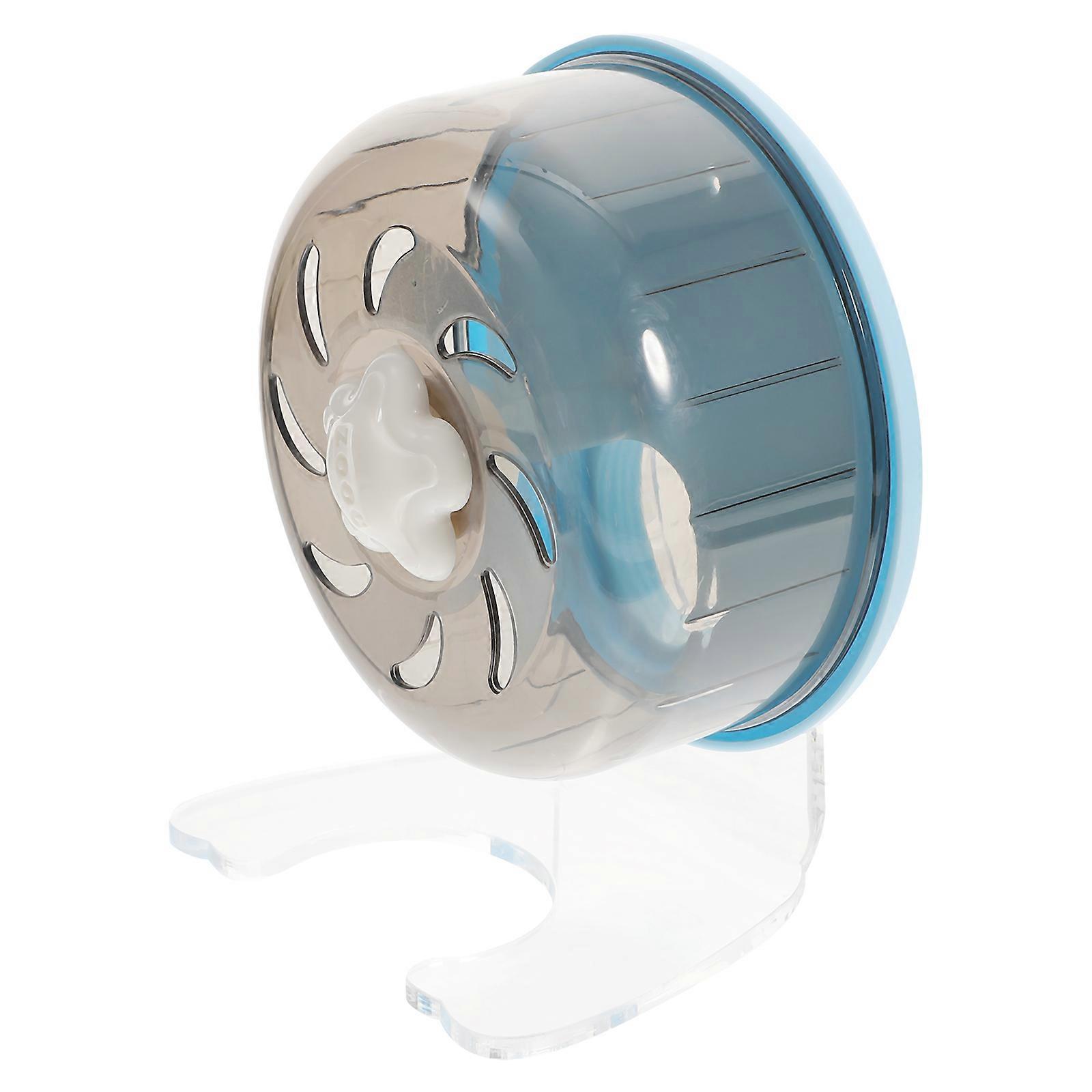 Ultra Quiet Chinchilla Wheel for Hamsters, Stable Design Decorative Exercise Wheel for Small Pets Including Rats, Dwarfs, and Gerbils