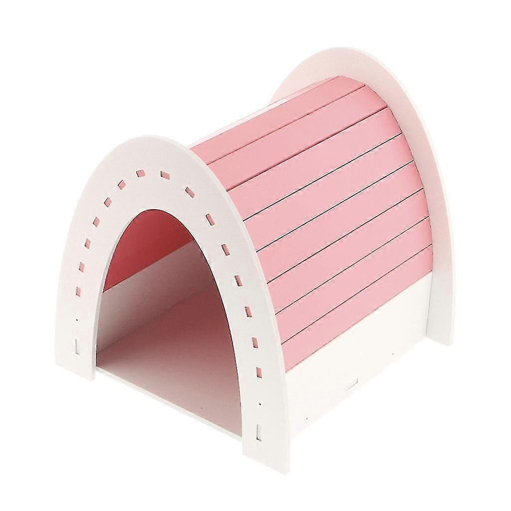 Small Pet Tent Nest Bed Cage Nest for Pets Gerbil Hedgehog Indoor Nest Pink