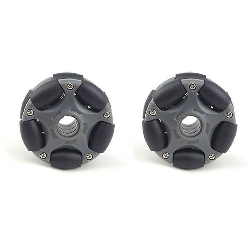 2pcs series 58mm plastic omnidirectional wheel for robot servo omnidirectional wheel 14135
