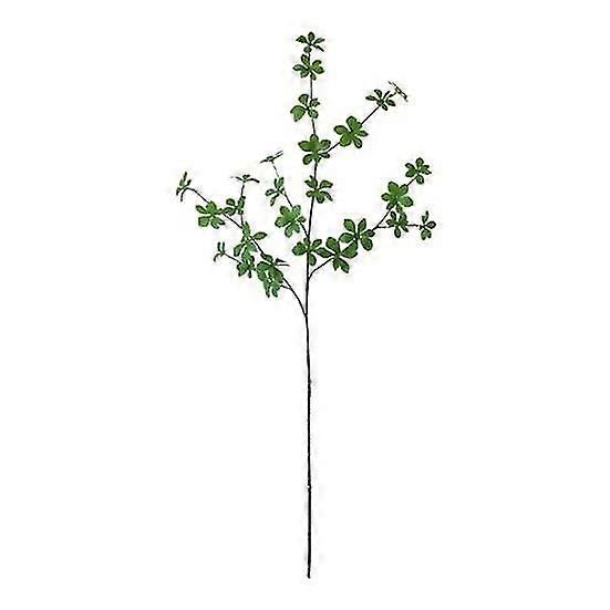 Artificial Leaf Plants Realistic Looking Natural Color Non-Fading Easy Maintenance Fine Texture Simulation Plants Decor