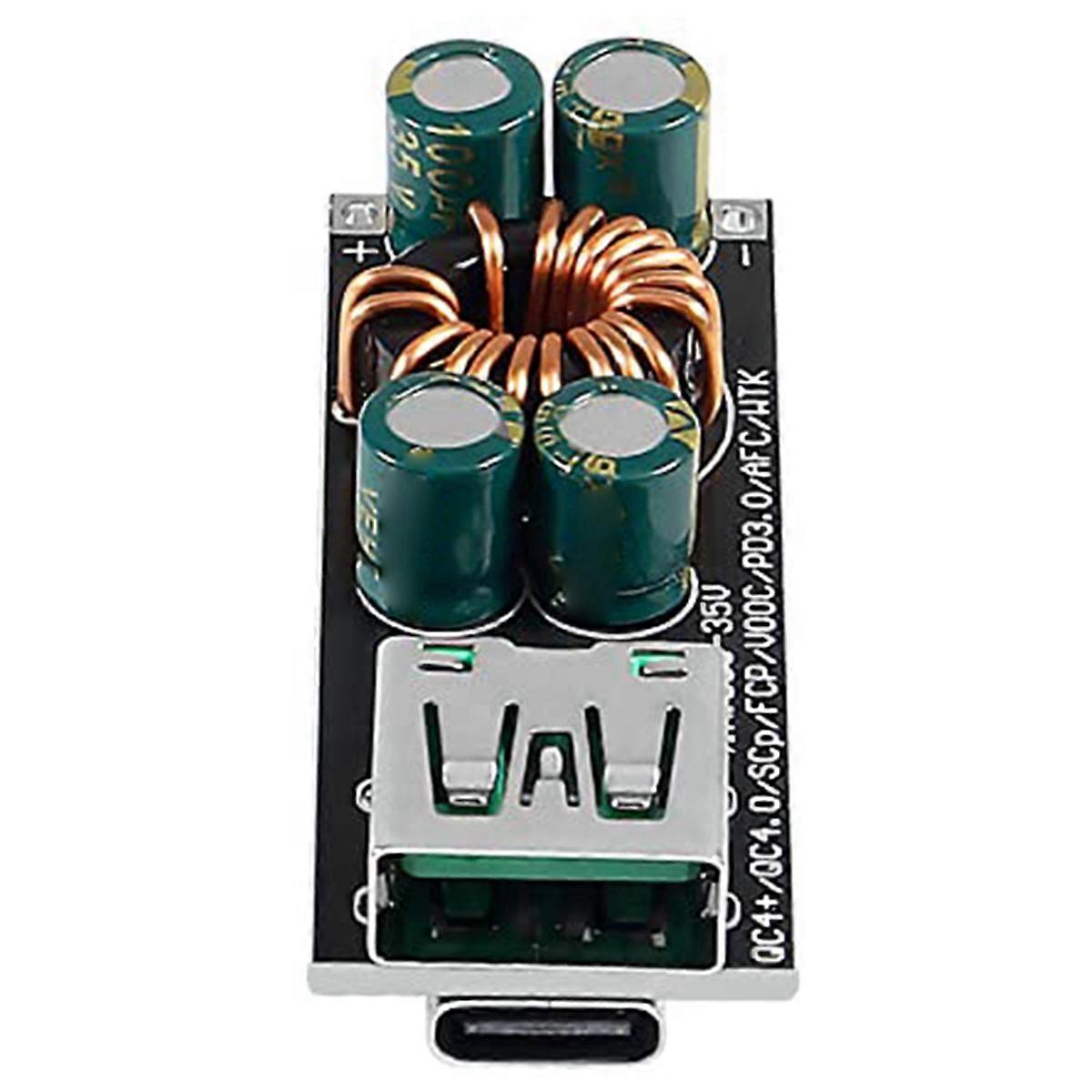 3PCS 60W 6-35V DC to USB Type C 12V 24V Step-Down Power Module