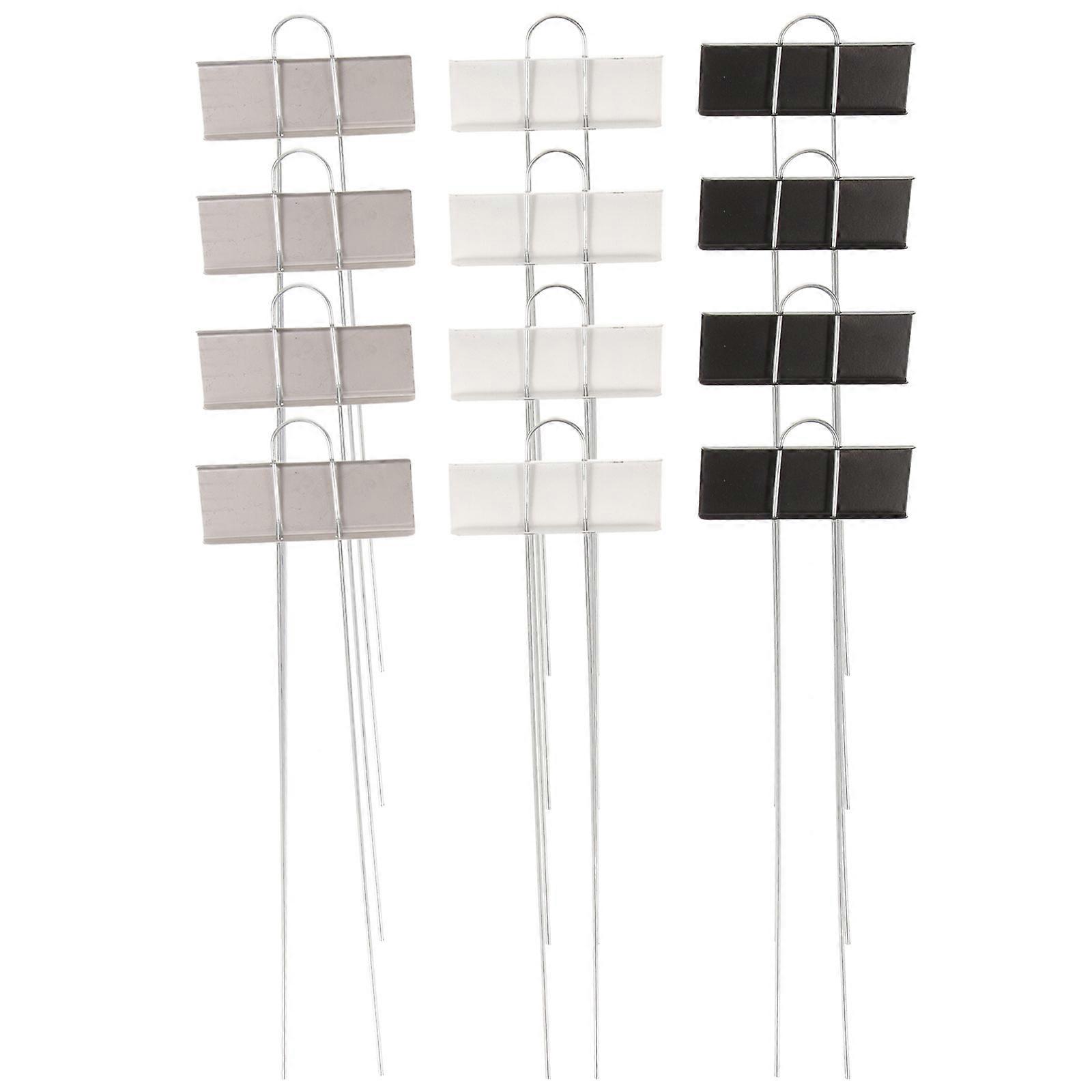 Metal Label Signs for Plants Garden Vegetable Markers for 12Pcs
