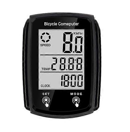 Luminous Meter - Touch Screen Backlight Odometer with 19 Functions for Road & Mountain Bikes