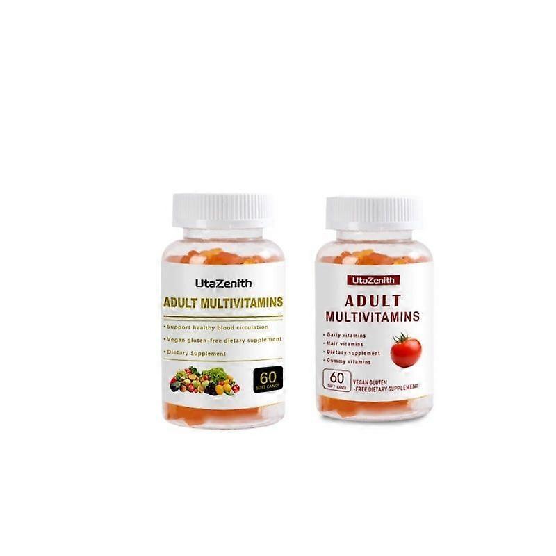 UtaZenith Multivitamin Gummy Bears, containing vitamin D3, combination pack