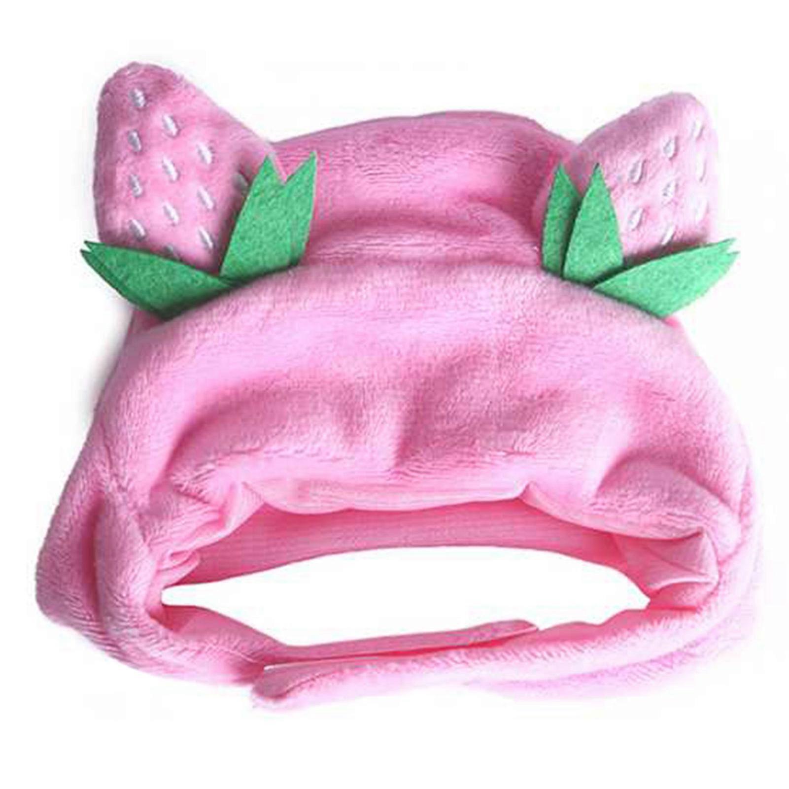 Cat Hat Adorable Soft Plush Adjustable Size Comfortable Easy to Clean Cat Costume for Pet Dog