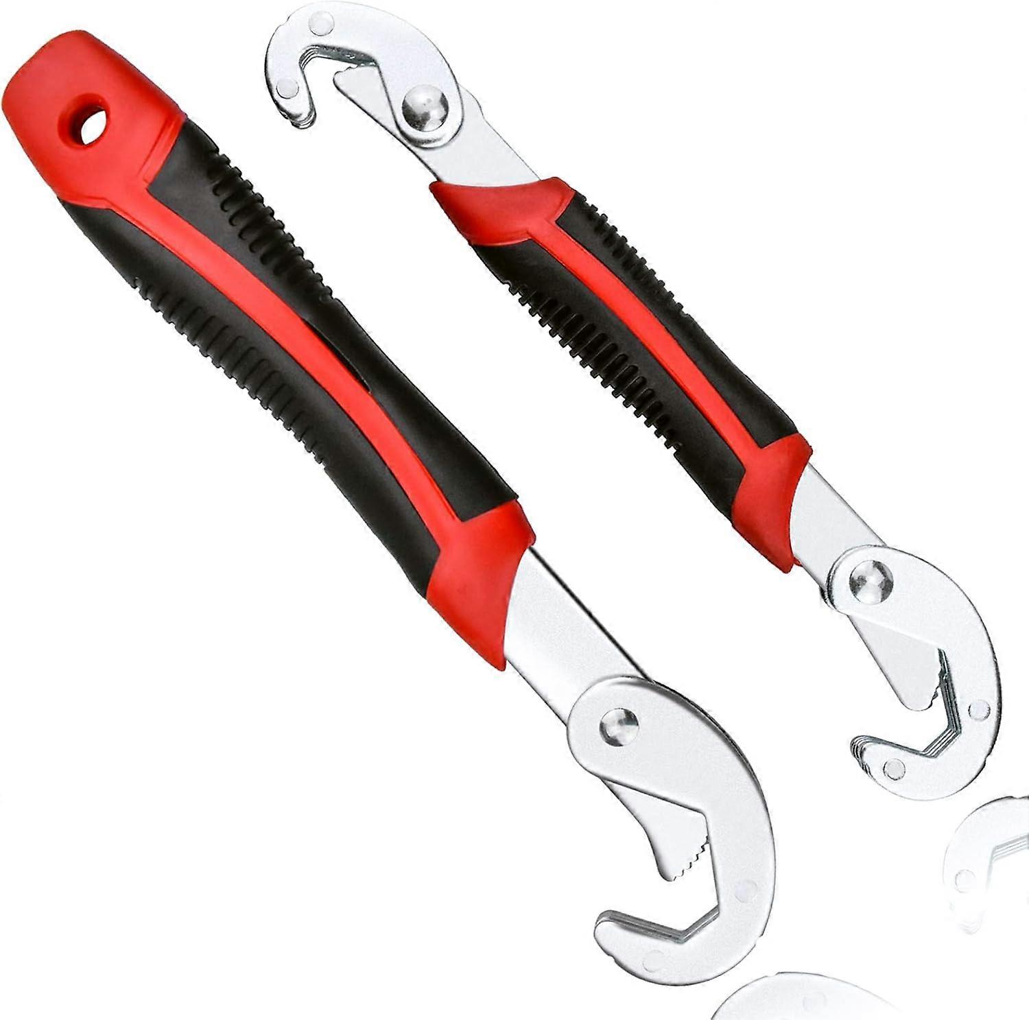 Universal Wrench, 2 Pieces Adjustable Wrench Kit, 6-32MM Multi-Function Adjustable Wrench Nut Wrench ZeGoods