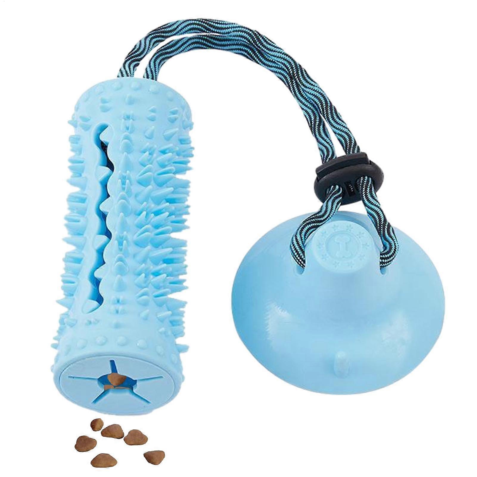 Dog Toy with Suction Cup, Indestructible Interactive Ball Toy for Dogs, Suitable for Food Dispensing and Boredom Relief