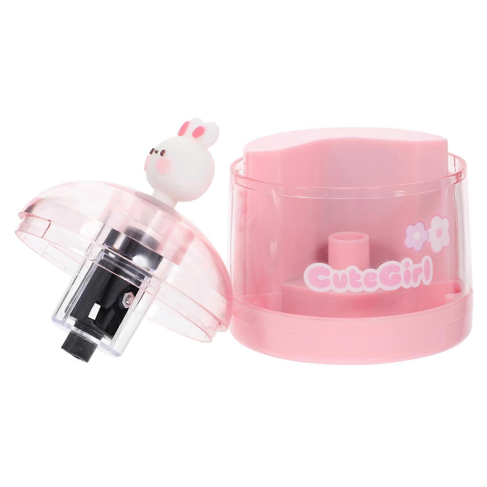 Electric Pencil Sharpener Automatic Cute Compact For Students Space Saving High Quality