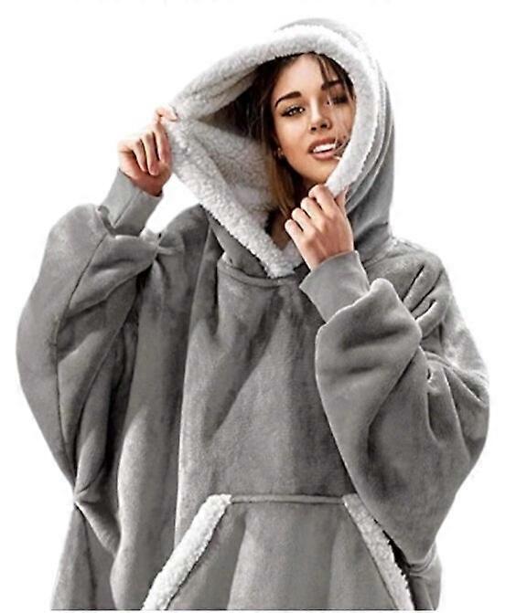 Warm Oversized 2-in-1 Wool Coat